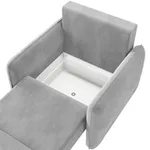 ПОРТЛЕНД Кресло светло-серое