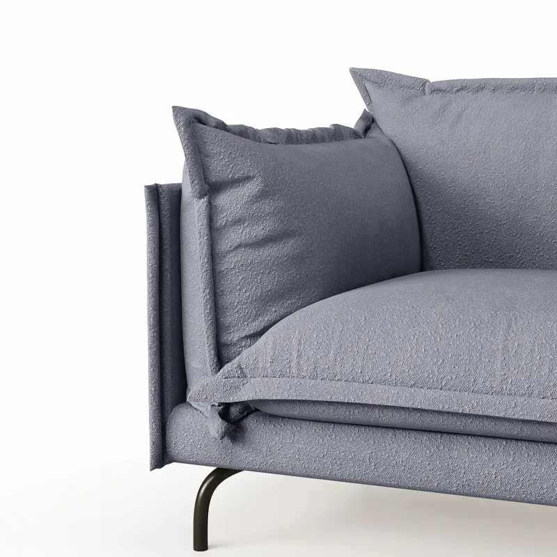 Облако комфорта Кресло, серо-синий