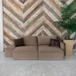 ПОРТЛЕНД Диван прямой с банкеткой бежевый