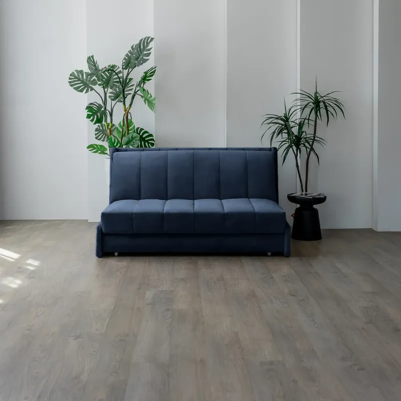 РИЧМОНД Складная кровать темно-синяя, 200