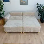 РАЙСКИЙ УГОЛОК Диван угловой бежевый, с Crash-эффектом