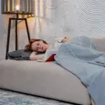 НОВЫЕ ЭМОЦИИ Диван прямой, латте, банкетка слева