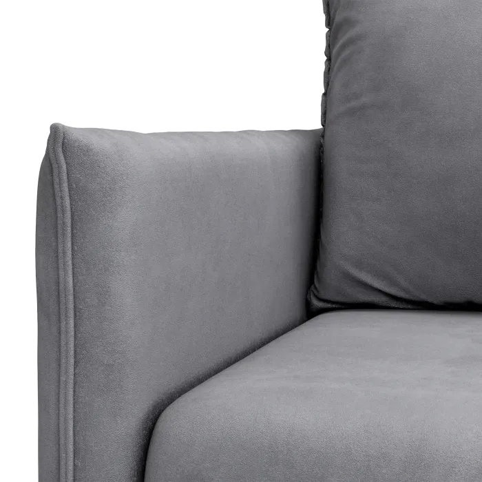 ЛУЧШИЙ ДРУГ 150 Диван прямой серый