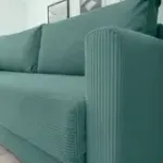 РИМИНИ Диван прямой Cilium изумрудный