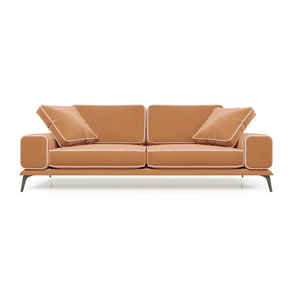 Солнечное побережье Диван прямой, персиковый