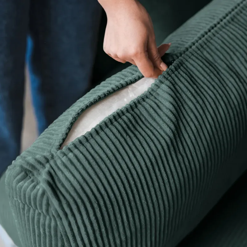 ДОЛГОЖДАННЫЙ ОТПУСК Диван угловой, изумрудный ДОЛГОЖДАННЫЙ ОТПУСК Диван угловой, изумрудный