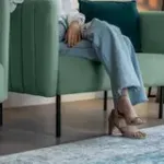 РИО Диван прямой мятный