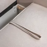 ПОРТЛЕНД Диван угловой светло-бежевый, букле