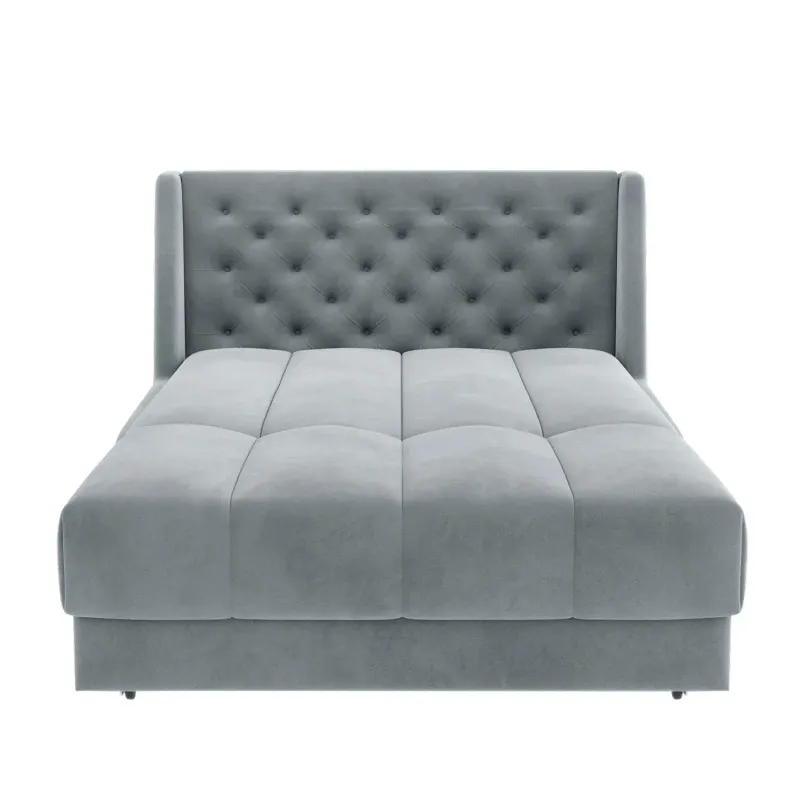 РИЧМОНД Складная кровать светло-серая, 125