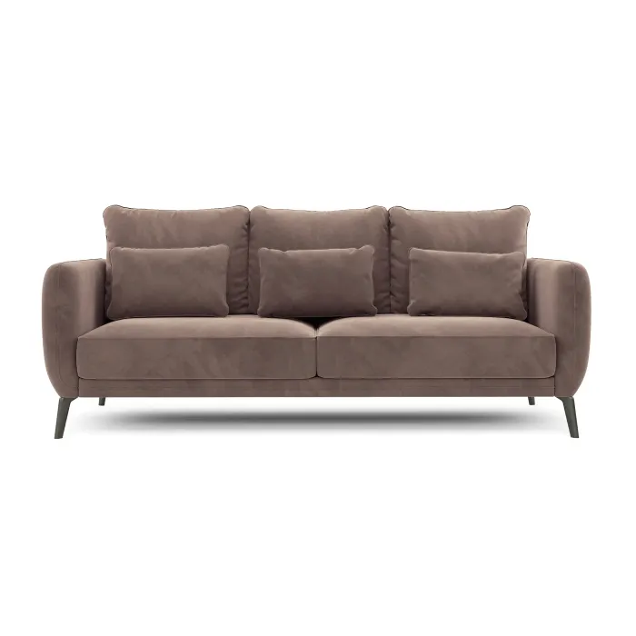 СЧАСТЛИВЫЙ ДЕНЬ Диван прямой, какао