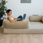 ПОЛЕЗНАЯ ПРИВЫЧКА Диван прямой, бежевый