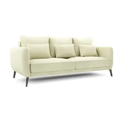 СЧАСТЛИВЫЙ ДЕНЬ Диван прямой, молочный