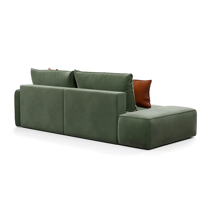 ПОРТЛЕНД Диван прямой с банкеткой зеленый ПОРТЛЕНД Диван прямой с банкеткой зеленый