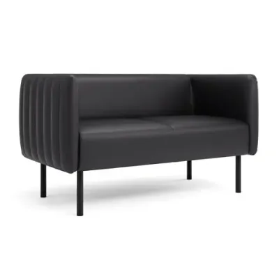 РИО Диван прямой черный