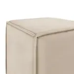 Маленькая радость Пуф квадратный бежевый