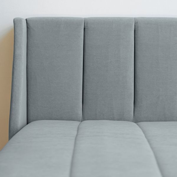 ВЕНЕЦИЯ Складная кровать светло-серая, 200