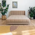 ВЕНЕЦИЯ Складная кровать светло-бежевая, 185