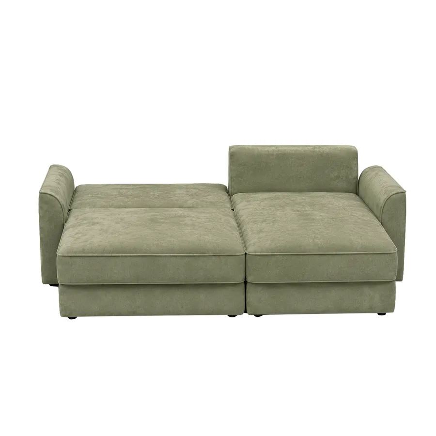 ЛЕТНИЙ ВЕЧЕР Диван угловой, зеленый