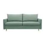 СКАНДИ Диван тканевый прямой мятный