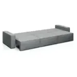 КОРСО XL Диван тканевый прямой серый