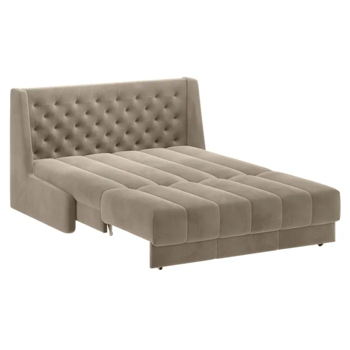 РИЧМОНД Складная кровать серо-бежевая, 185