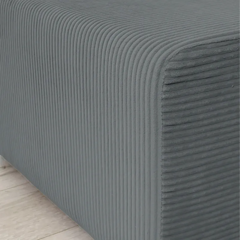 Корсо Лайт Диван угловой Cilium графитовый