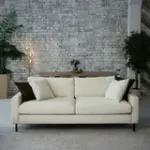 Хорошее настроение Диван прямой, молочный