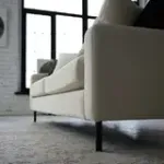 Хорошее настроение Диван прямой, молочный