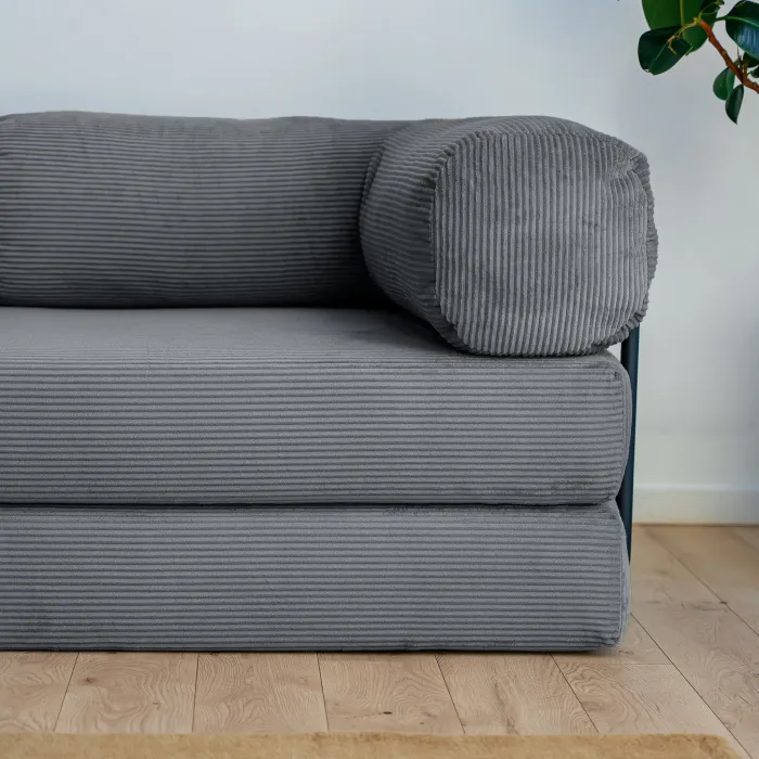 ПОЛЕЗНАЯ ПРИВЫЧКА Диван прямой, графитовый