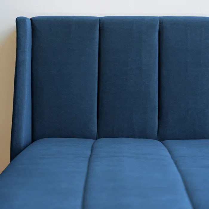 ВЕНЕЦИЯ Складная кровать темно-синяя, 185