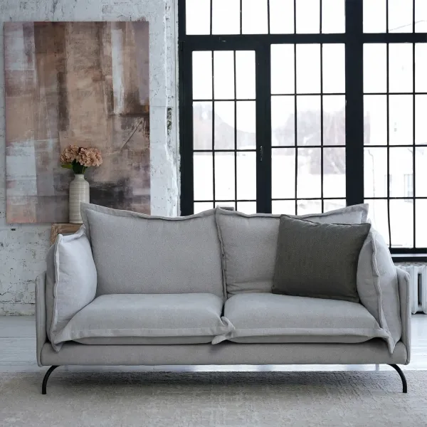 Облако комфорта Диван прямой, галечный серый