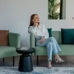 РИО Диван прямой мятный