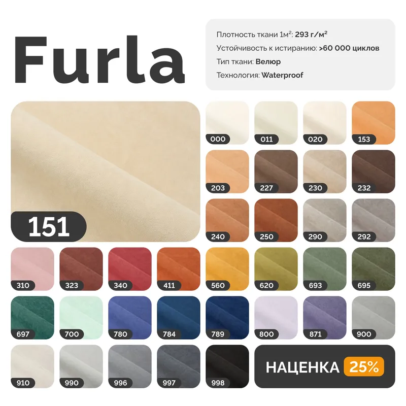 ГАРМОНИЯ СНА Кровать-диван прямой светло-серый, 160, ППУ