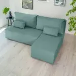 Корсо Лайт Диван угловой Cilium изумрудный