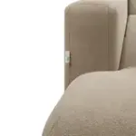 НОВЫЕ ЭМОЦИИ Диван прямой, латте, банкетка слева