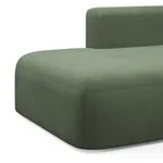 НОВЫЕ ЭМОЦИИ XL Диван угловой, темно-зеленый