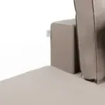 КОРСО Диван угловой с банкеткой, бежевый