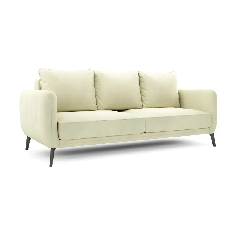 СЧАСТЛИВЫЙ ДЕНЬ Диван прямой, молочный СЧАСТЛИВЫЙ ДЕНЬ Диван прямой, молочный