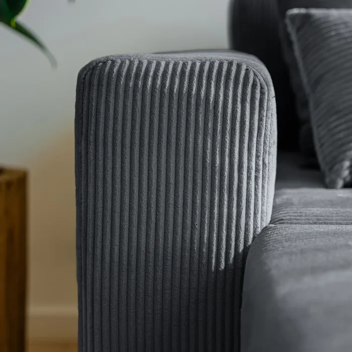 РАЙСКИЙ УГОЛОК Диван угловой графитовый