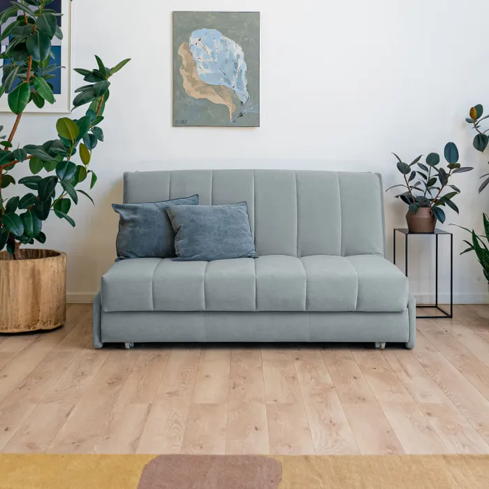 РИЧМОНД Складная кровать светло-серая, 160