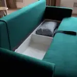 РИМИНИ Диван прямой изумрудный