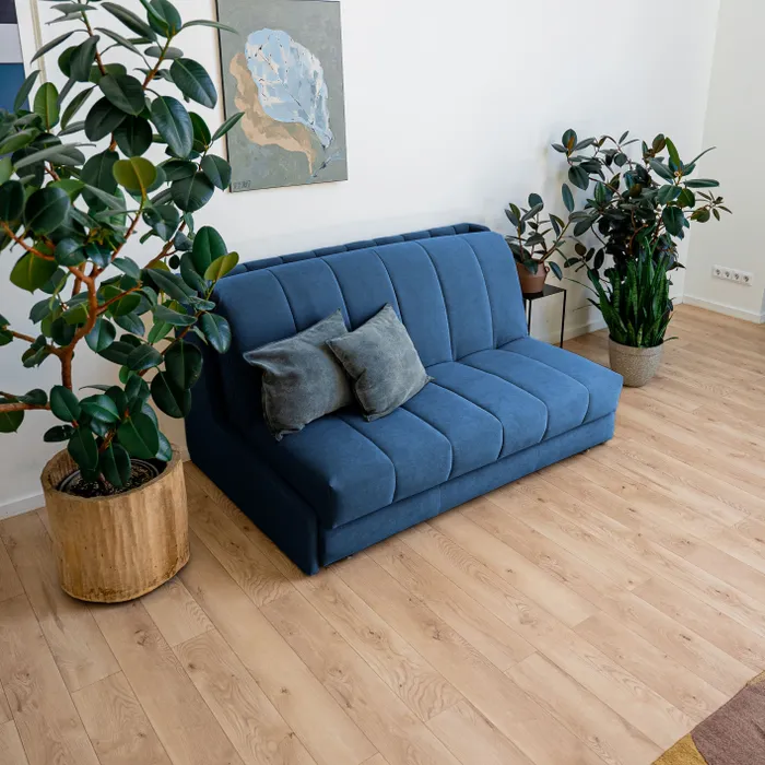 РИЧМОНД Складная кровать темно-синяя, 200