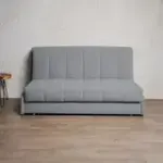 ГАРМОНИЯ СНА Кровать-диван прямой светло-серый, 160, ППУ