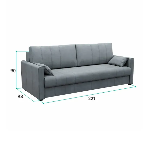 РИМИНИ Диван прямой бежевый