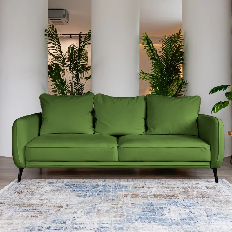 СЧАСТЛИВЫЙ ДЕНЬ Диван прямой, темно-оливковый СЧАСТЛИВЫЙ ДЕНЬ Диван прямой, темно-оливковый