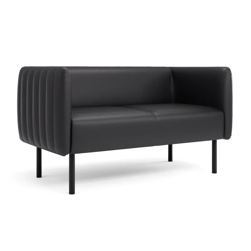 РИО Диван прямой черный