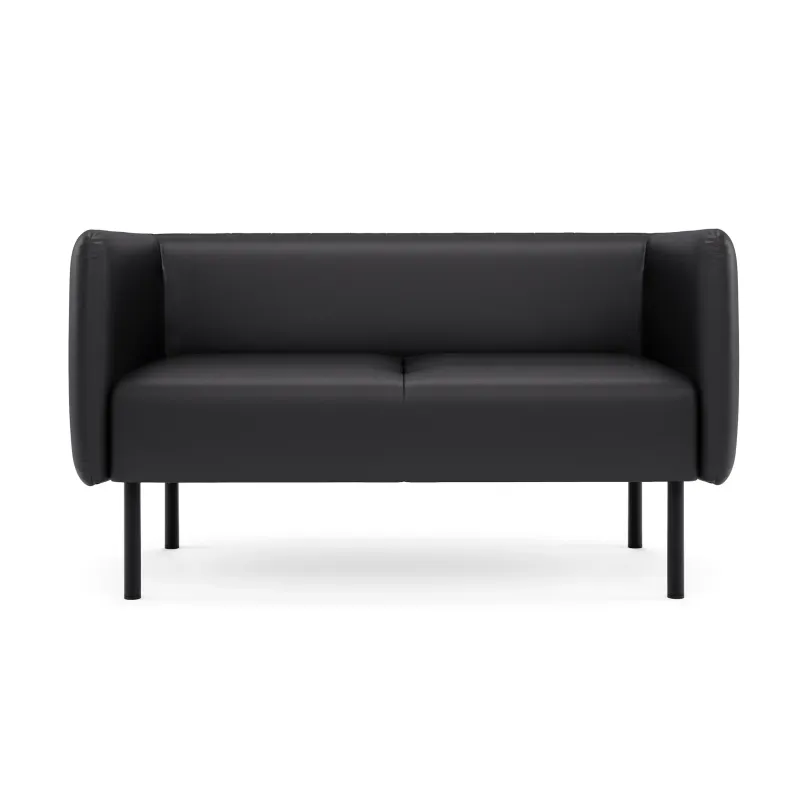 РИО Диван прямой черный