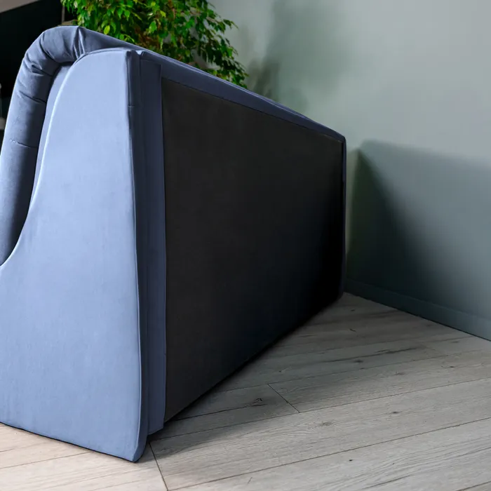 ТОКИО Складная кровать серо-синяя, 146 ППУ