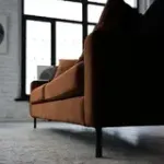 Хорошее настроение Диван прямой, медно-коричневый