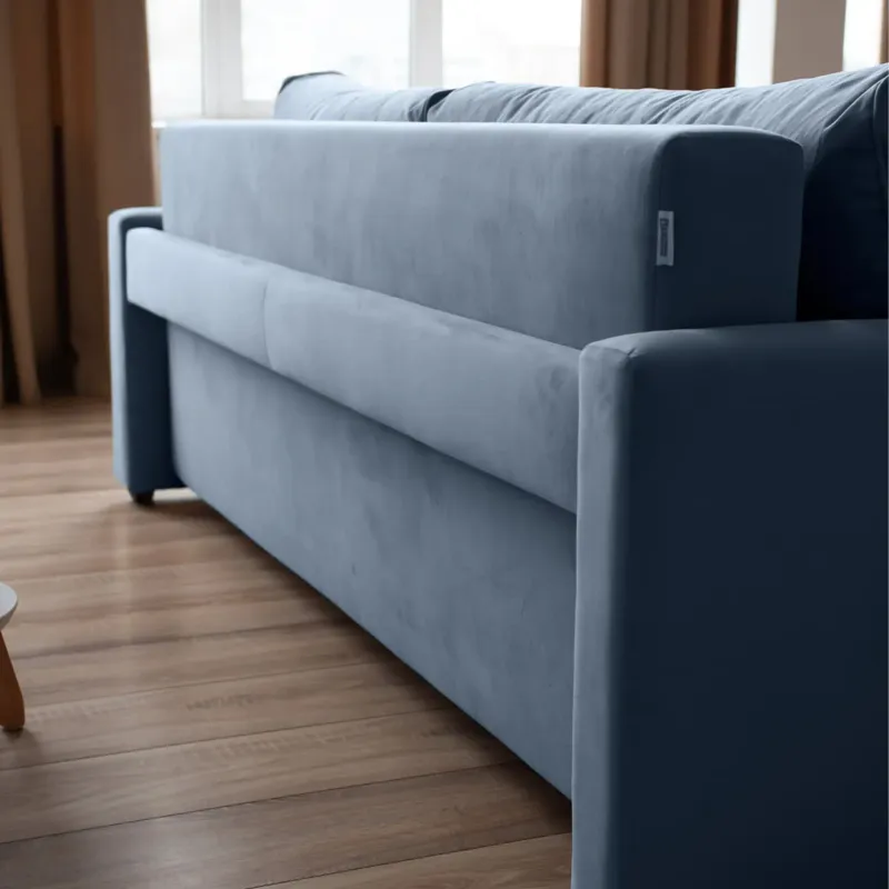 РИМИНИ Диван прямой синий РИМИНИ Диван прямой синий